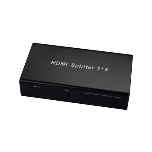 Splitter HDMI 1-4 4K  1 entrada HDMI y 4 salidas