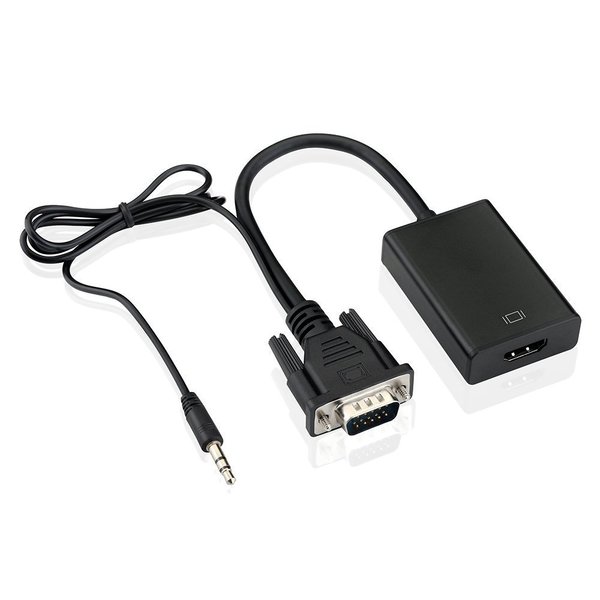 Conversor VGA a HDMI con Audio