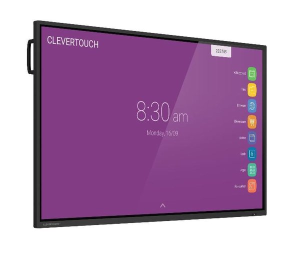 Clevertouch-Monitor Interactivo-3840x2160- 75"-Serie M-